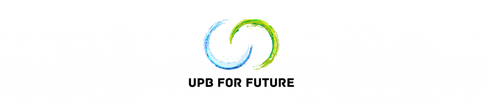 thumbnail of channel UPB for Future – die Nachhaltigkeitsringvorlesung – SoSe24