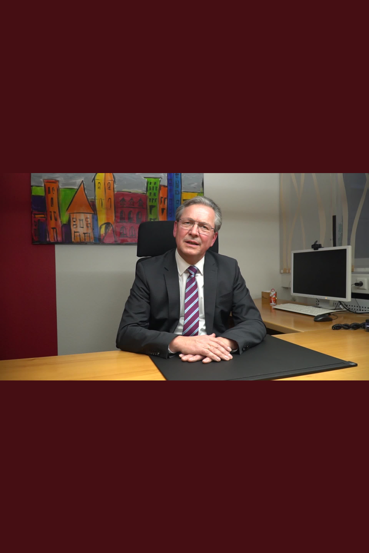 Grußwort, Michael Dreier, Bürgermeister der Stadt Paderborn - Medien - Videoportal der Uni Paderborn